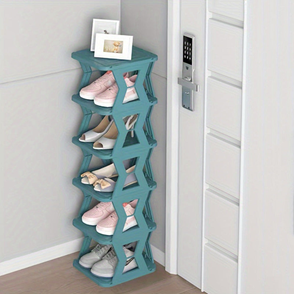 Multi-layer Home Narrow Small Gap Into The Door Shoe Cabinet Storage Rack