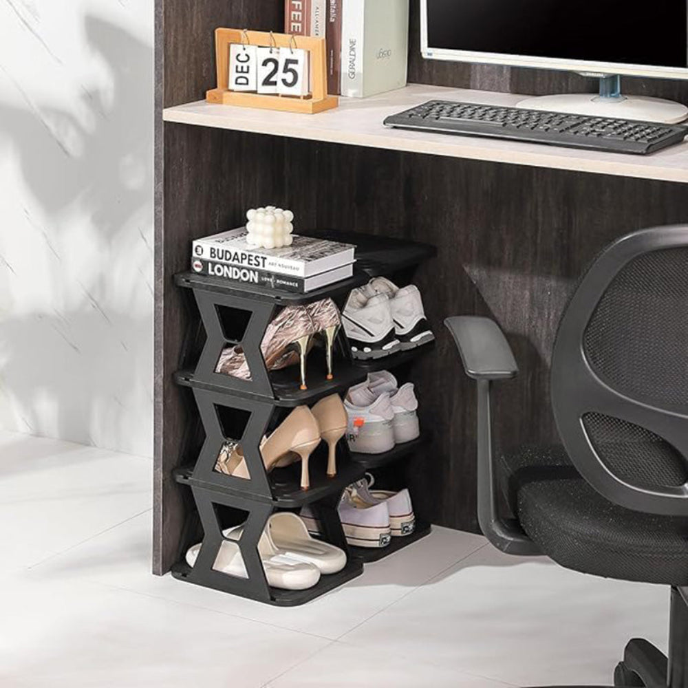 Multi-layer Home Narrow Small Gap Into The Door Shoe Cabinet Storage Rack