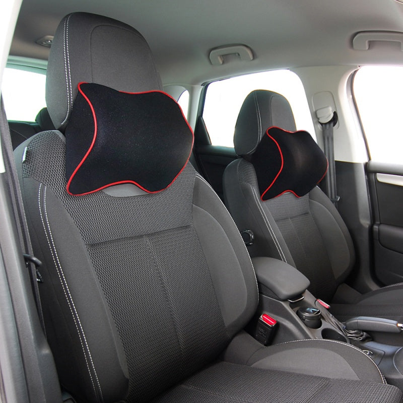 Car Headrest Neck Pillow Memory Foam Breathable Head Support Neck Rest Protector