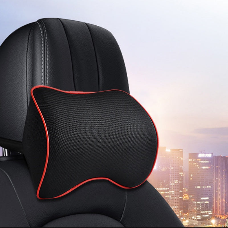 Car Headrest Neck Pillow Memory Foam Breathable Head Support Neck Rest Protector