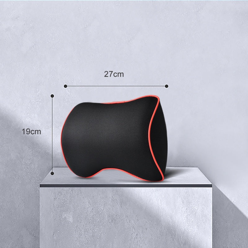 Car Headrest Neck Pillow Memory Foam Breathable Head Support Neck Rest Protector