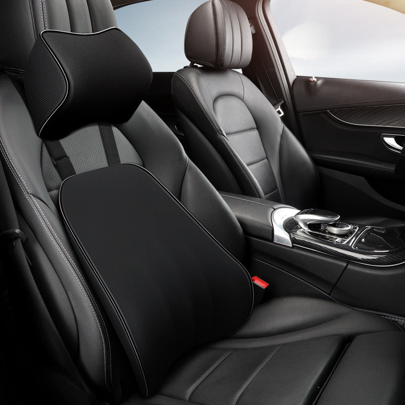 Car Headrest Neck Pillow Memory Foam Breathable Head Support Neck Rest Protector