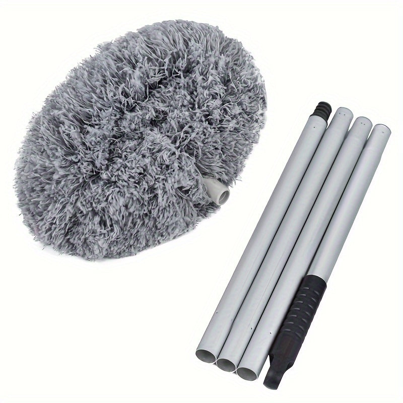 Removable Washable Microfiber Ceiling Fan Duster with Extendable Pole