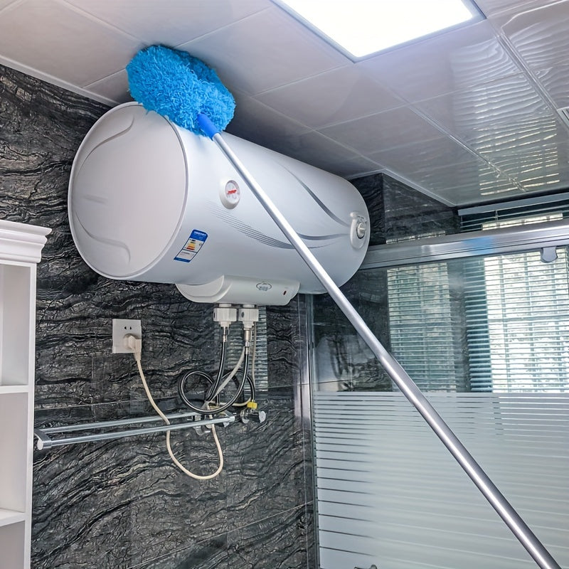 Removable Washable Microfiber Ceiling Fan Duster with Extendable Pole