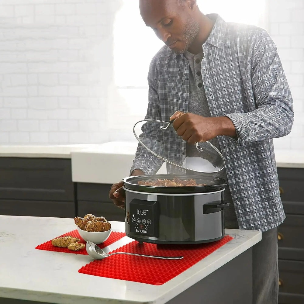 Non-Stick Silicone Baking Mat Cooking Pan For Oven Grilling BBQ