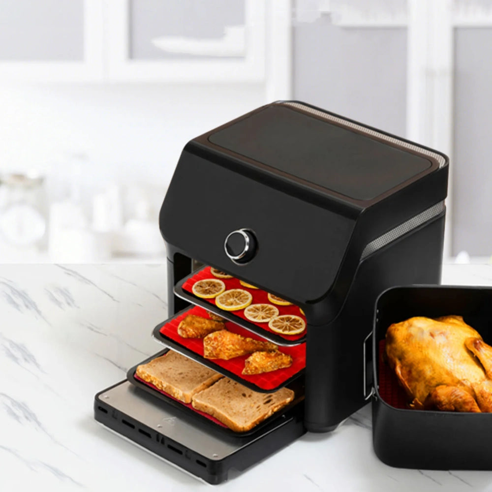 Non-Stick Silicone Baking Mat Cooking Pan For Oven Grilling BBQ