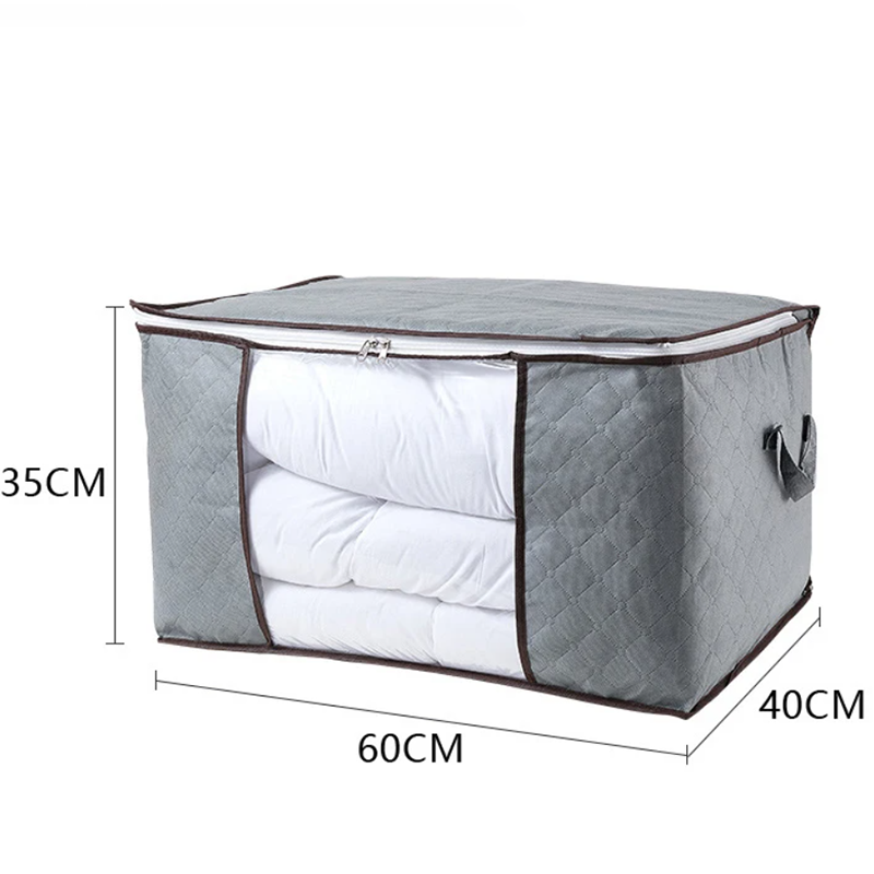 6-Piece Foldable Fabric Clothes Storage Container Bags