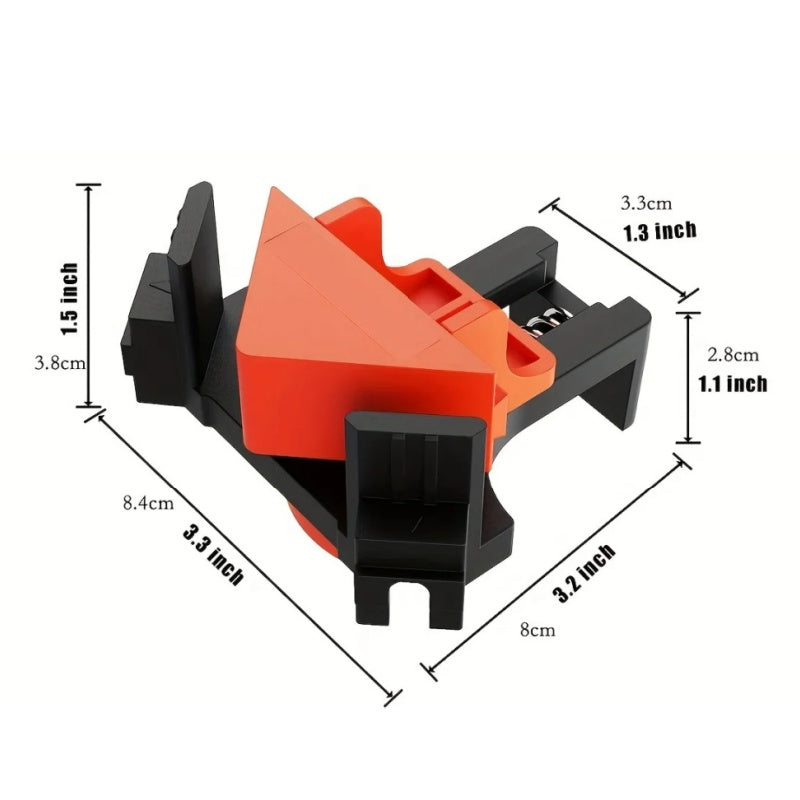 Versatile Woodworking Angle Clamp Set