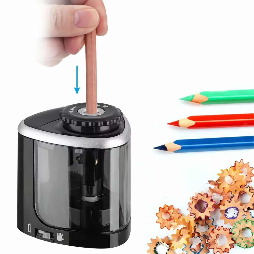 Electric Manual 2 in 1 Automatic Pencil Sharpener