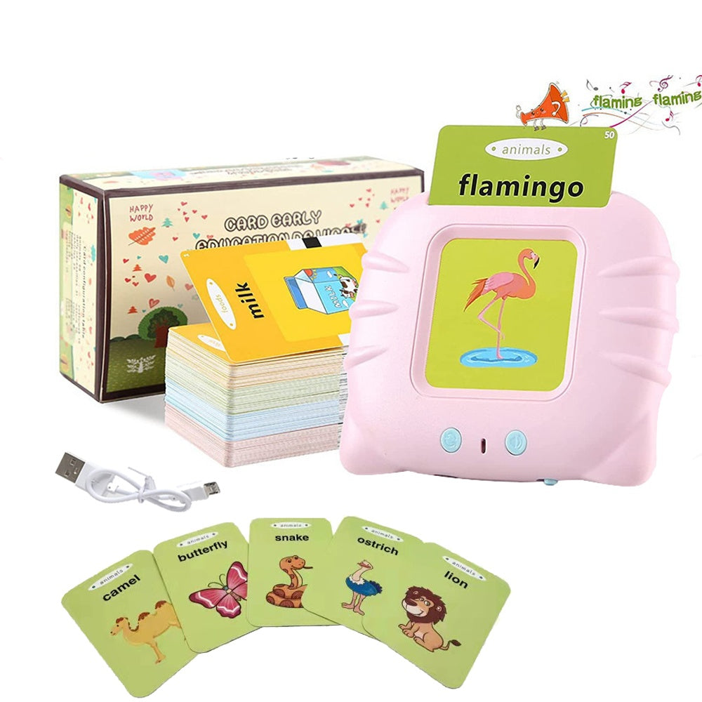 Early Education Flash Card Preschool English Electronic Audio Book