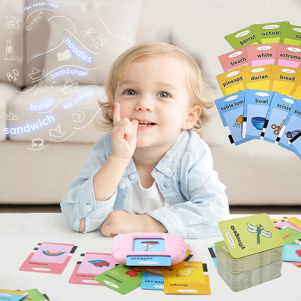 Early Education Flash Card Preschool English Electronic Audio Book
