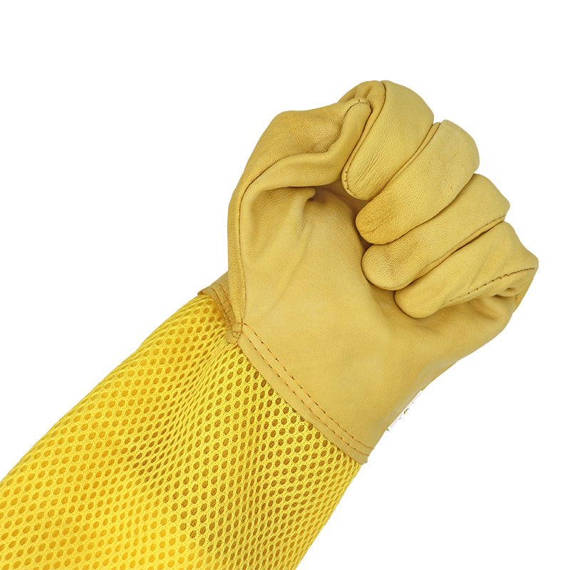 Anti-Bee Apiculture Gloves with Ventilated Sleeves