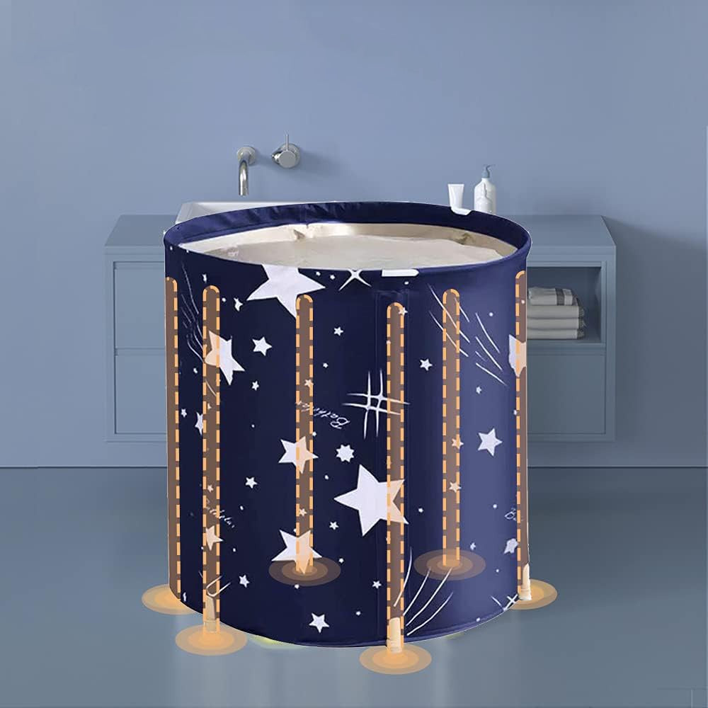 Foldable Inflatable Bath Tub for Adult Spa Experience