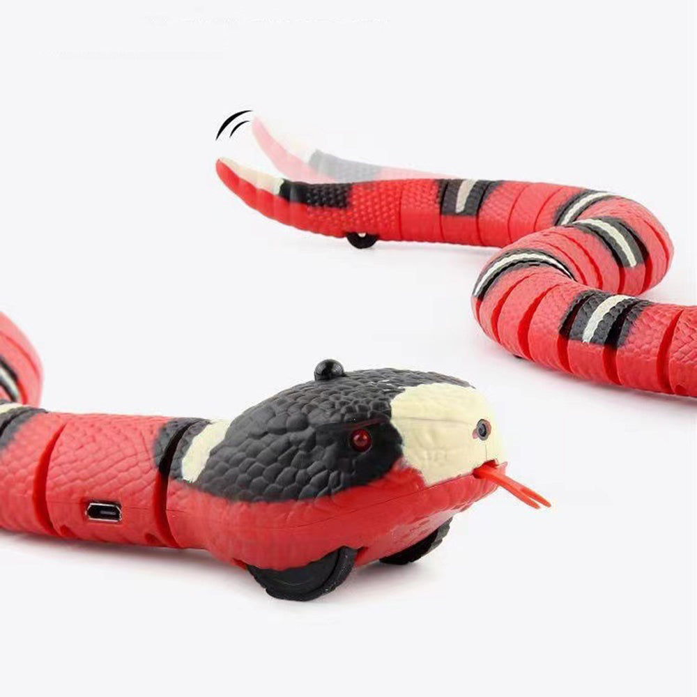 Smart Sensing Cat Toys Interactive Automatic Electronic Snake