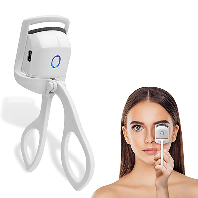 Fast Heating Portable Eye Lash Curling Clip - USB Charging
