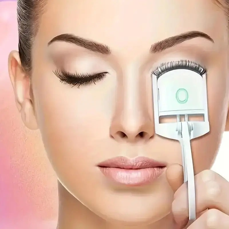 Fast Heating Portable Eye Lash Curling Clip - USB Charging