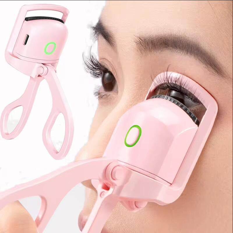 Fast Heating Portable Eye Lash Curling Clip - USB Charging