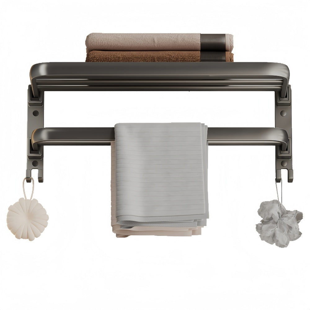 60cm Foldable Wall Mounted Towel Rack