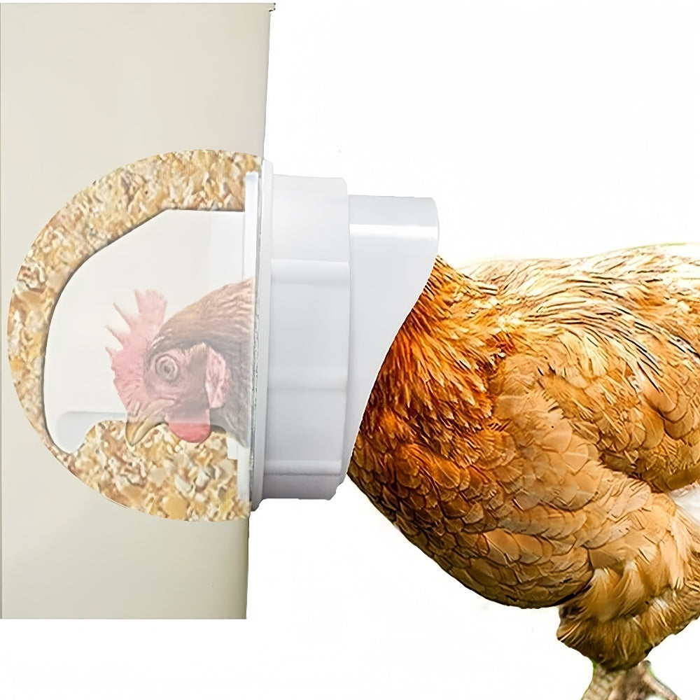 Waterproof No Waste DIY Chicken Feeders Gravity Feed Kit