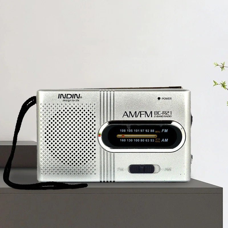 Mini Radio AM FM Battery Operated Home Soundbox