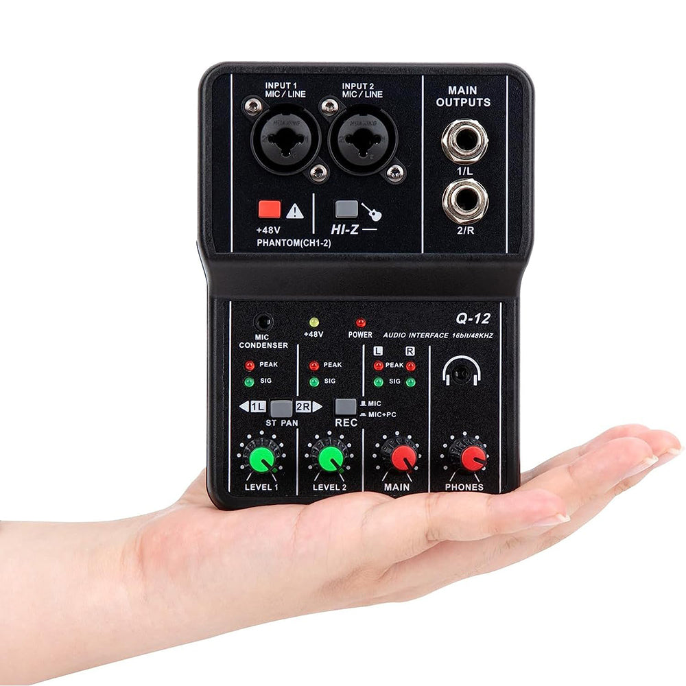 Portable Audio Interface & USB Mixer