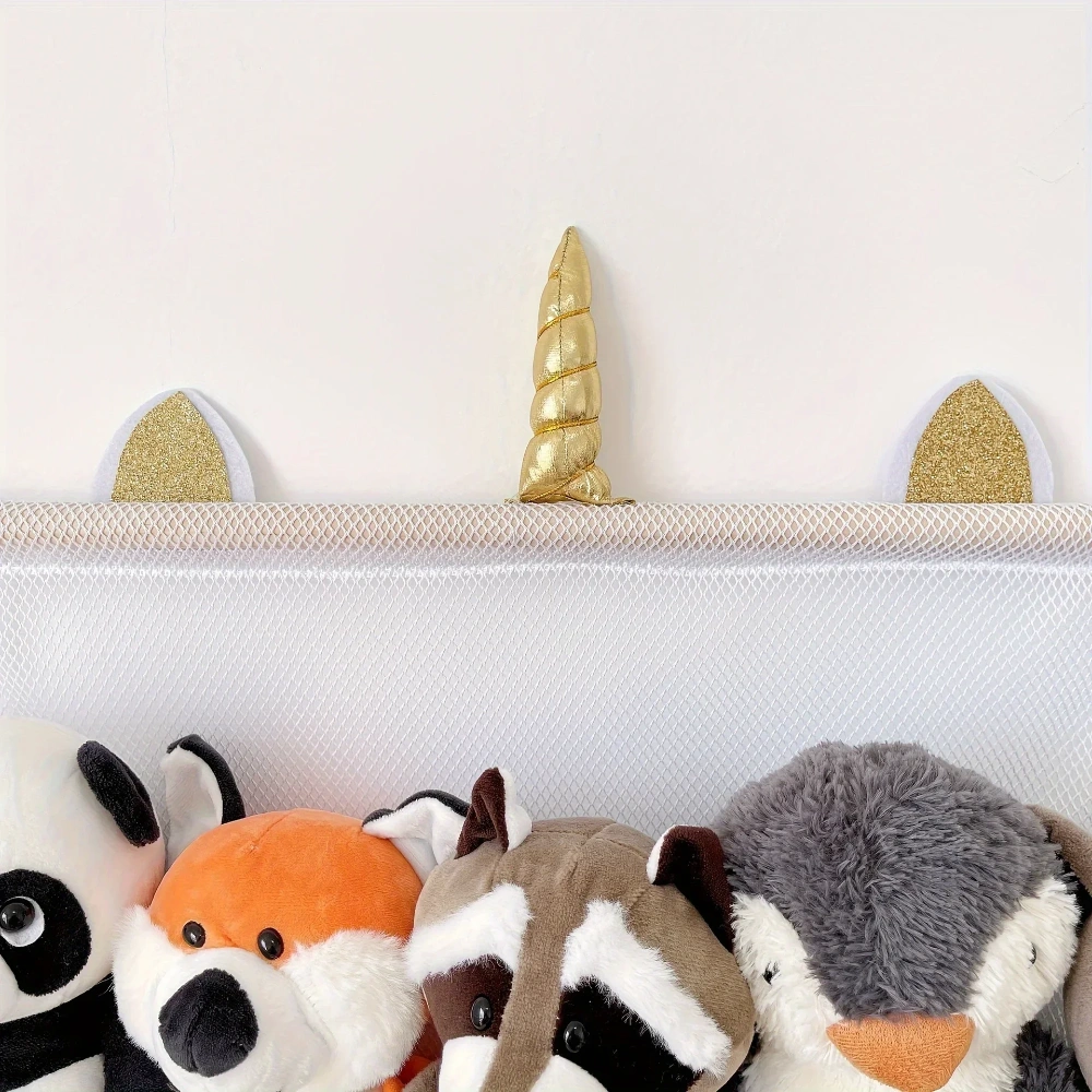 Bohemian Wall Hanging Plush Toy Organizer