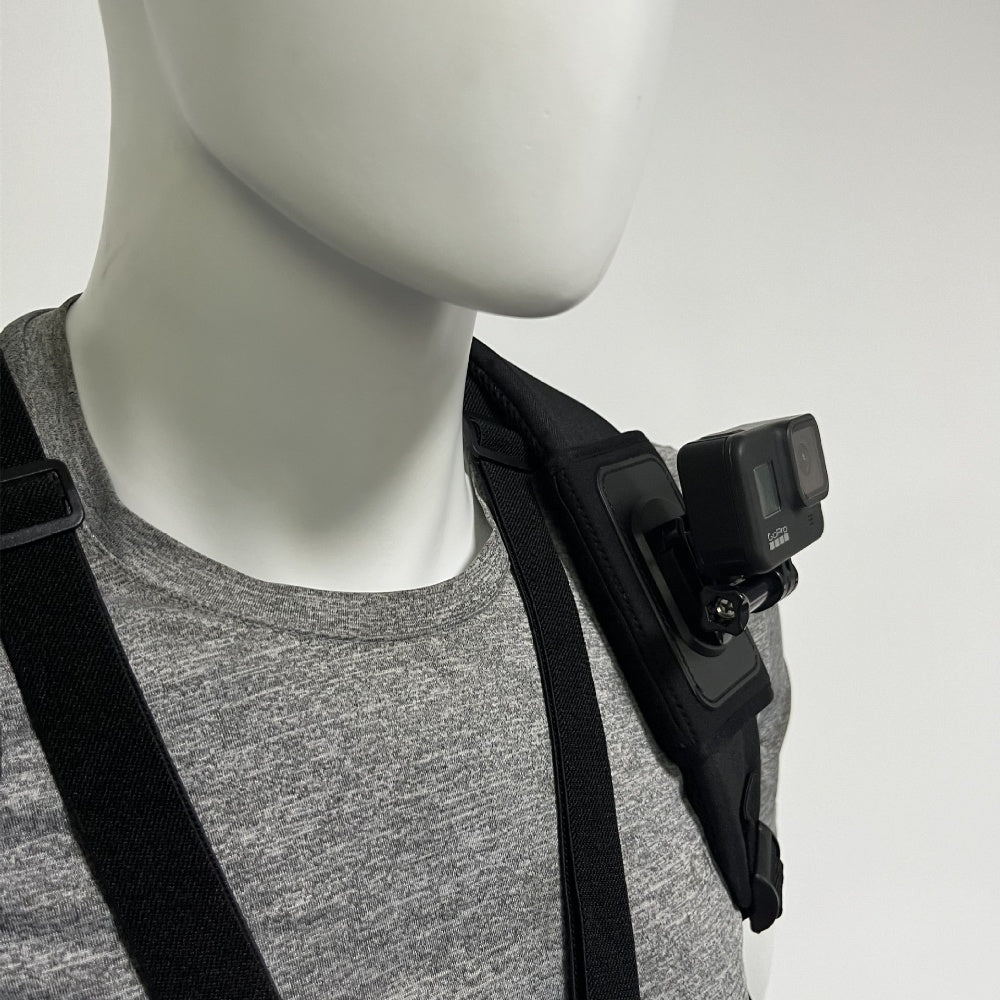 360 Rotation Bag Backpack Shoulder Strap Mount Strap Holder for GoPro