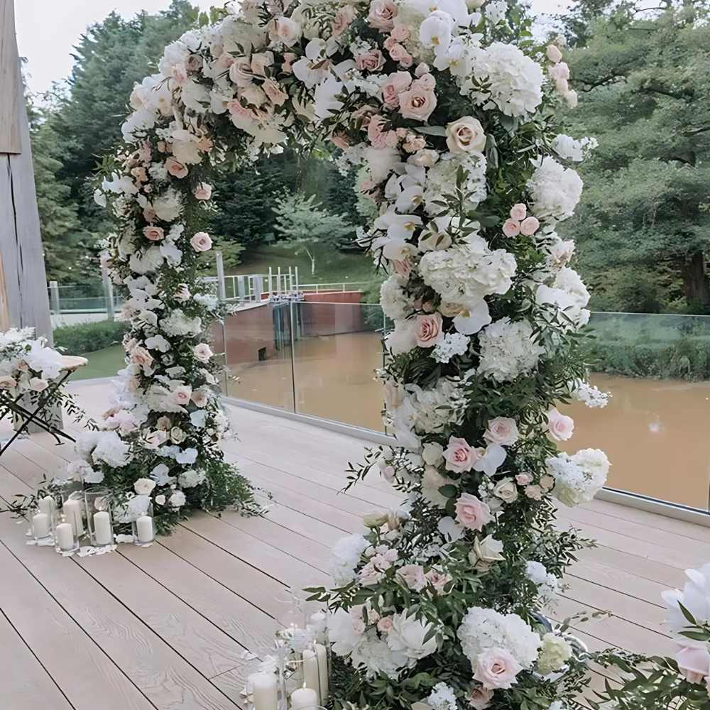 Wedding Garden Arch Arbor Trellis Archway for Climbing Plants Rack