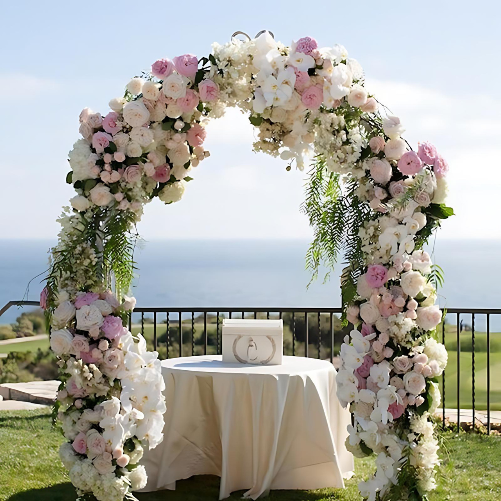 Wedding Garden Arch Arbor Trellis Archway for Climbing Plants Rack