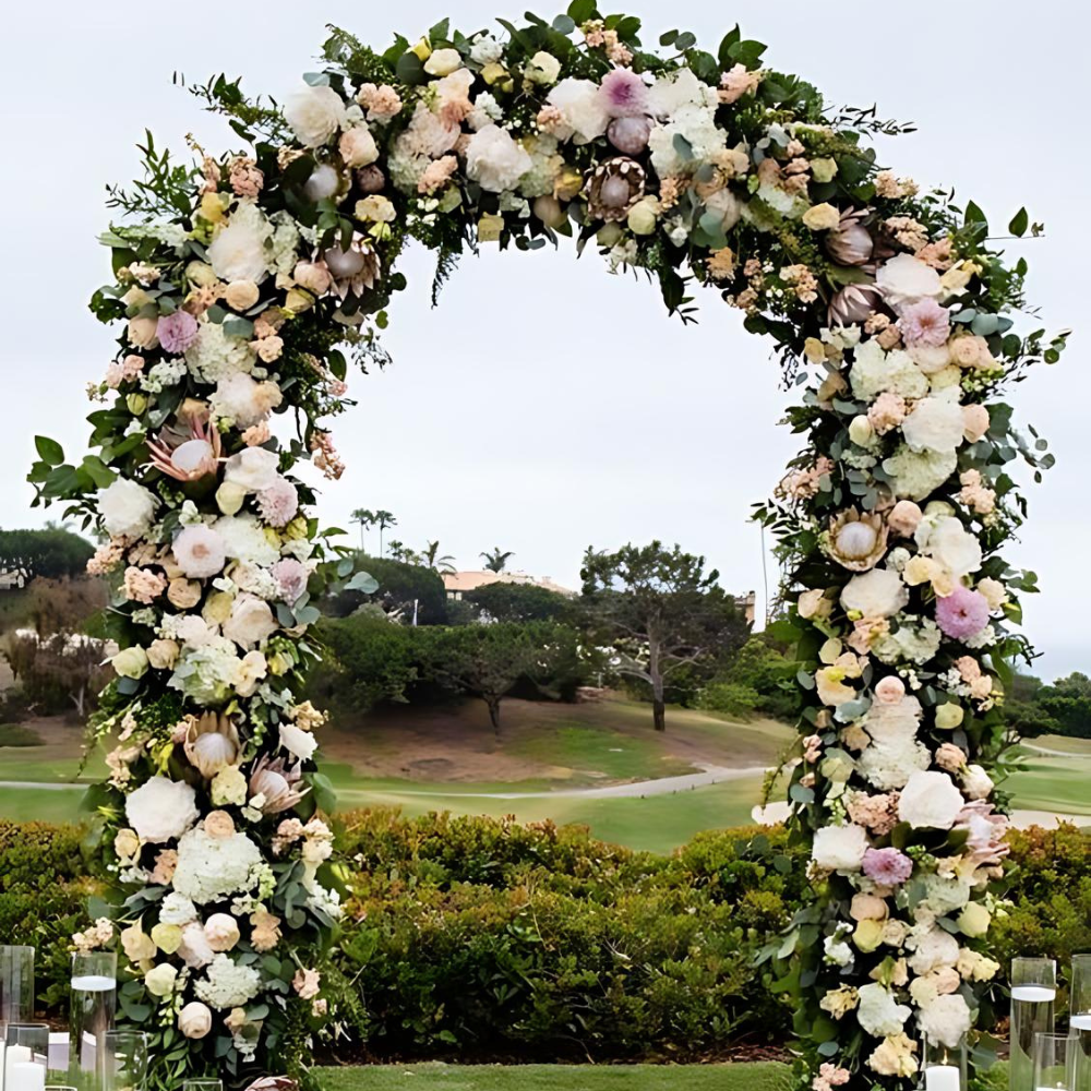Wedding Garden Arch Arbor Trellis Archway for Climbing Plants Rack