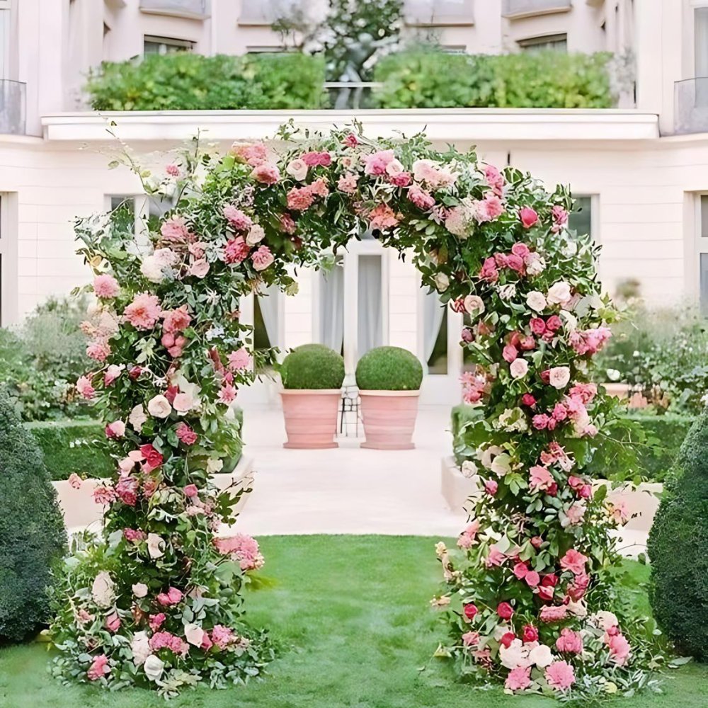 Wedding Garden Arch Arbor Trellis Archway for Climbing Plants Rack