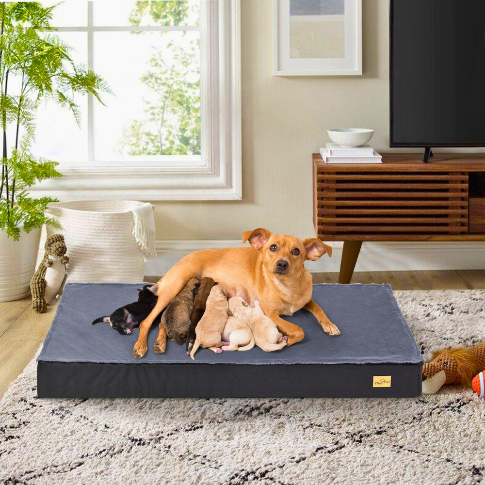 Waterproof Non-Slip Orthopedic Dog Bed for Large Dogs