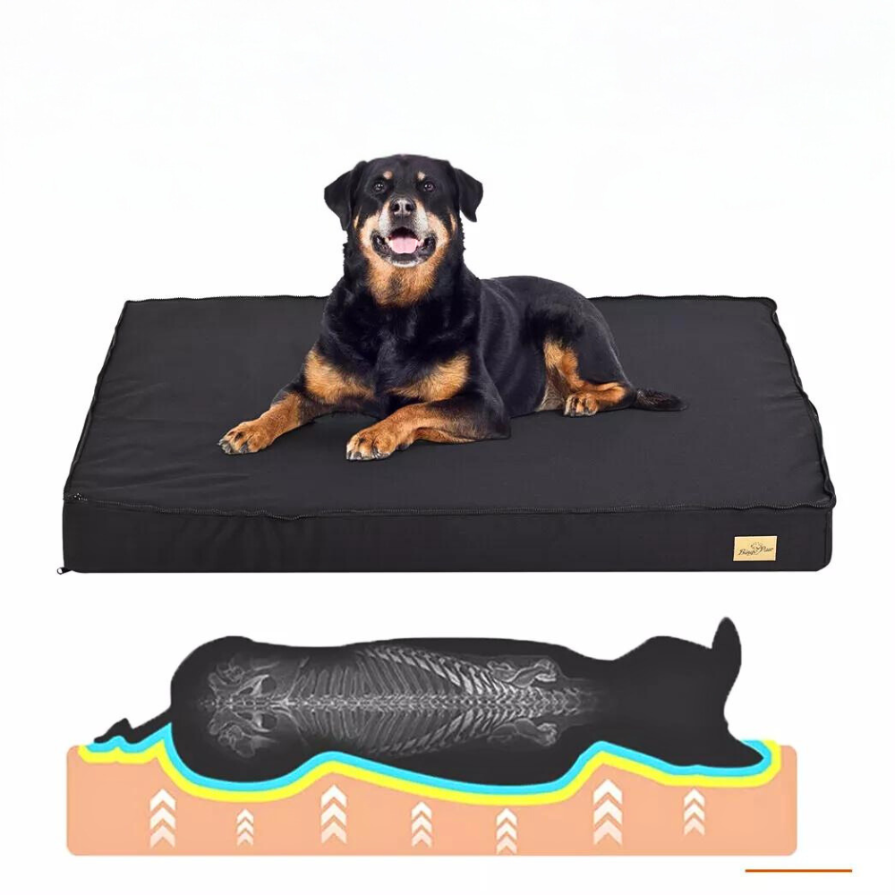 Waterproof Non-Slip Orthopedic Dog Bed for Large Dogs