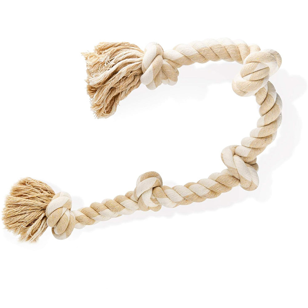 Dog Rope Toy - Safe and Durable Chew Toy for Large and Medium Dogs