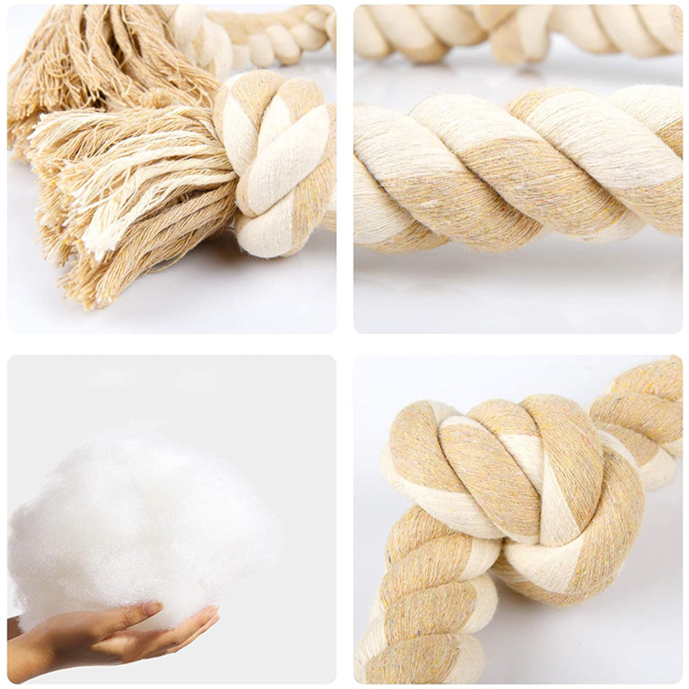 PETSWOL Dog Rope Toy for Dogs Who Love to Chew | Safe and Durable for Large and Medium Dogs