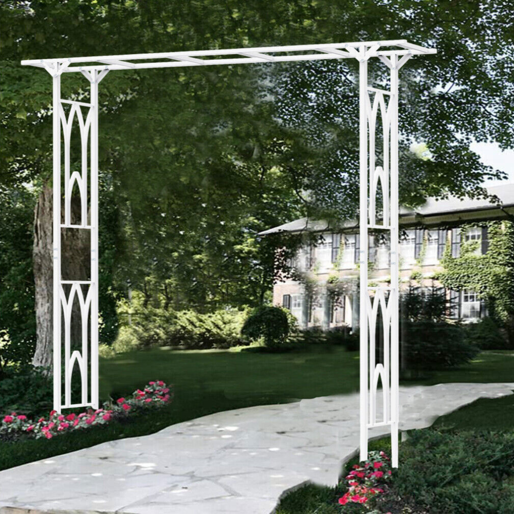 Stereoscopic Garden Arch Arbor Metal Wedding Arch Decor Pergola Trellis