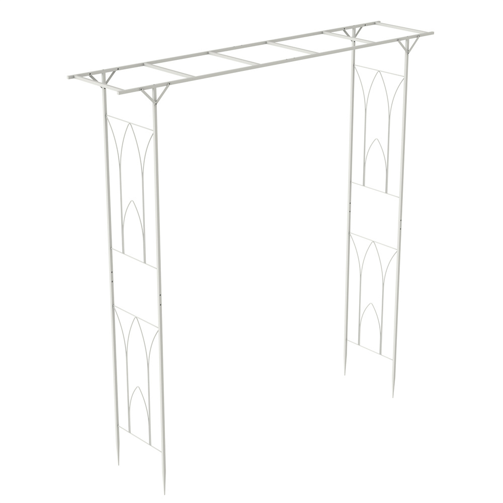 Stereoscopic Garden Arch Arbor Metal Wedding Arch Decor Pergola Trellis