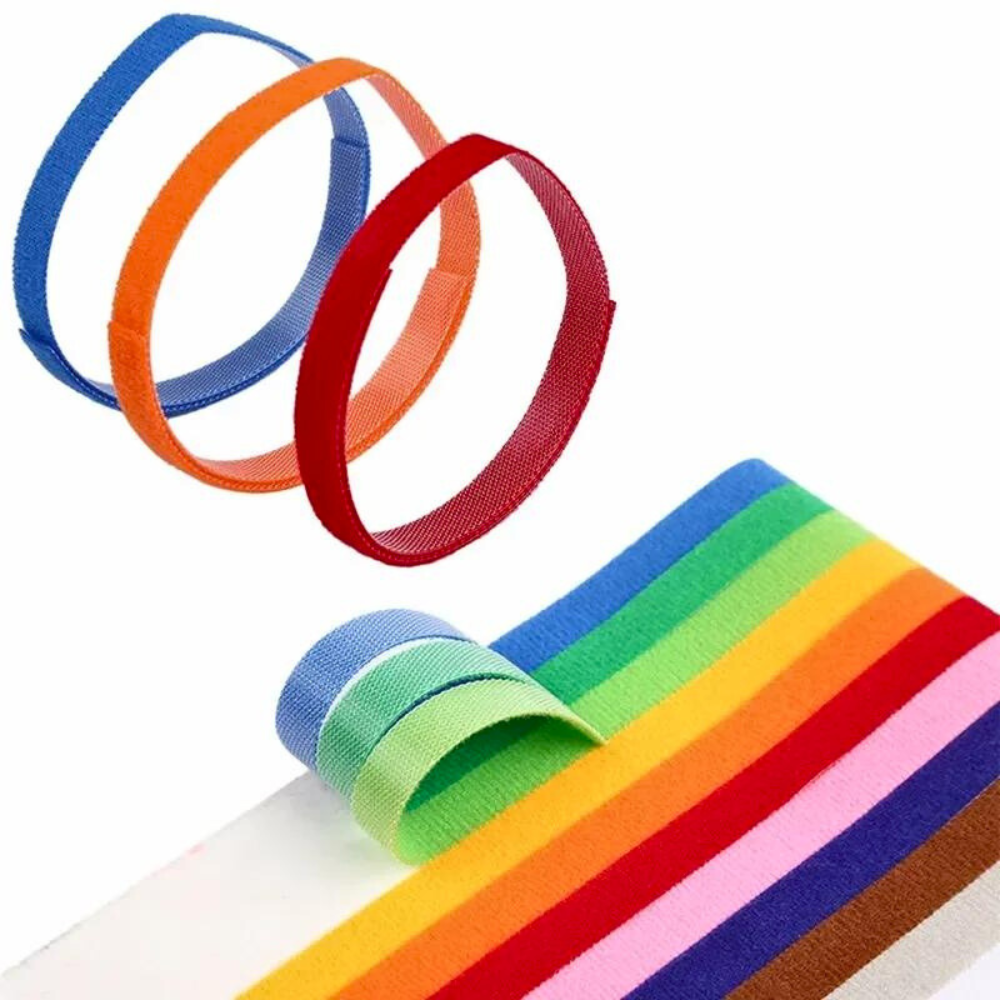 12 Colors Nylon Newborn Puppy Kitten Identification ID Collars