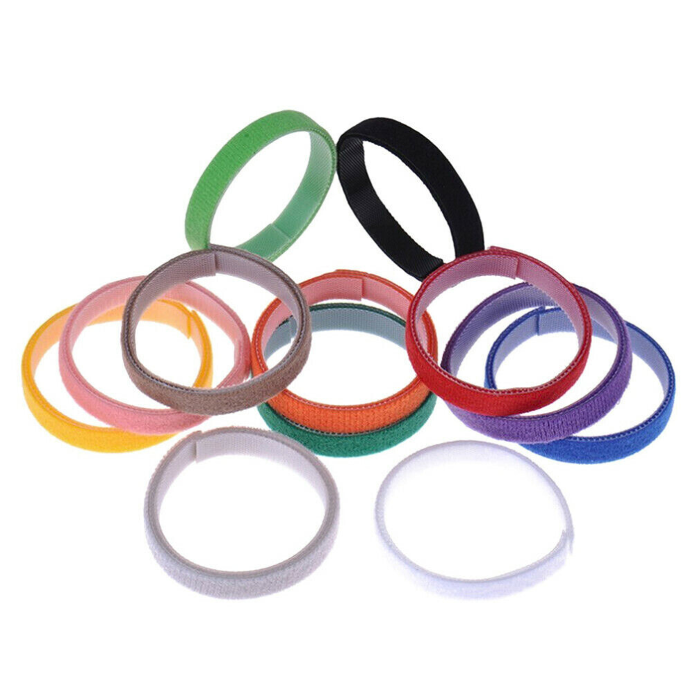 12 Colors Nylon Newborn Puppy Kitten Identification ID Collars