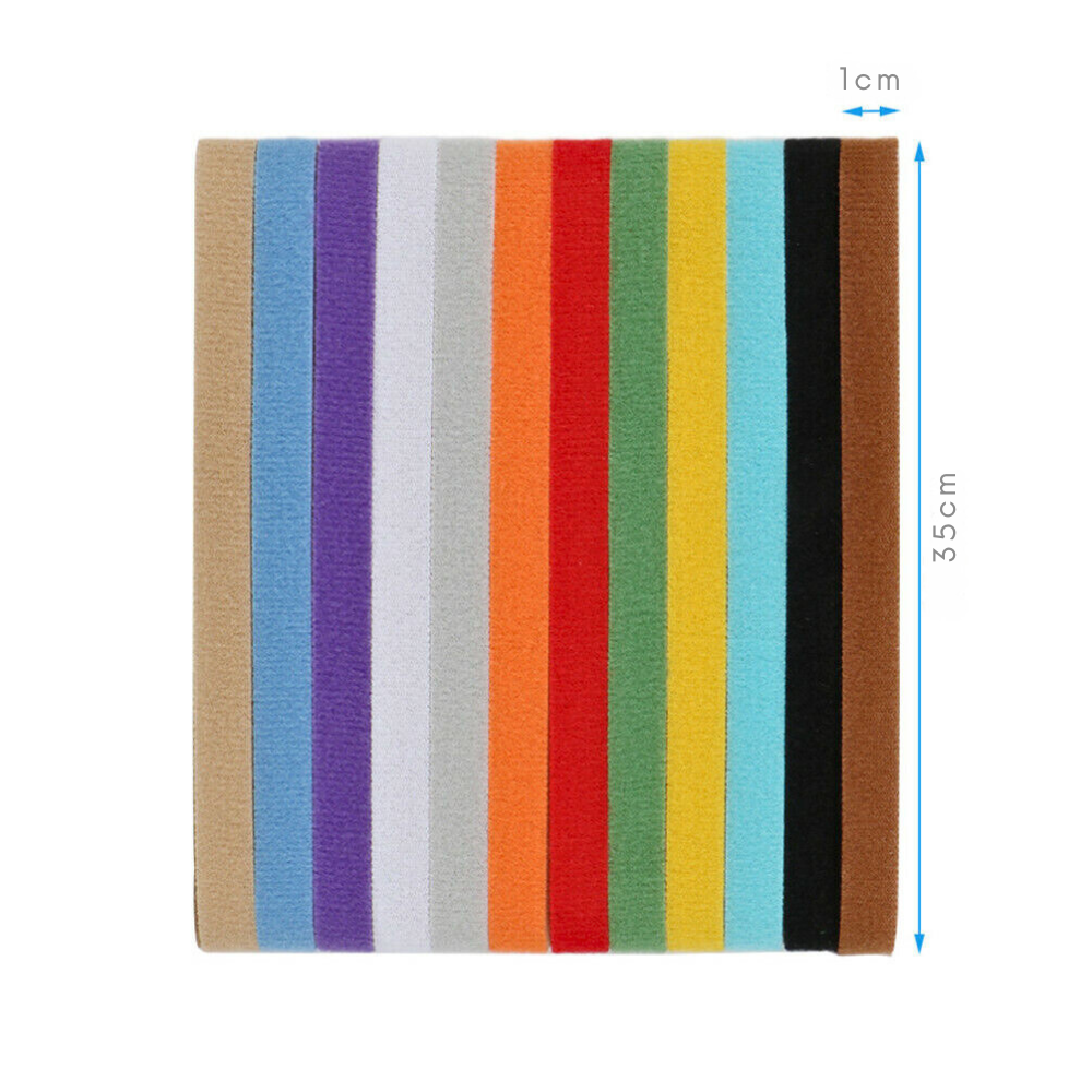 12 Colors Nylon Newborn Puppy Kitten Identification ID Collars