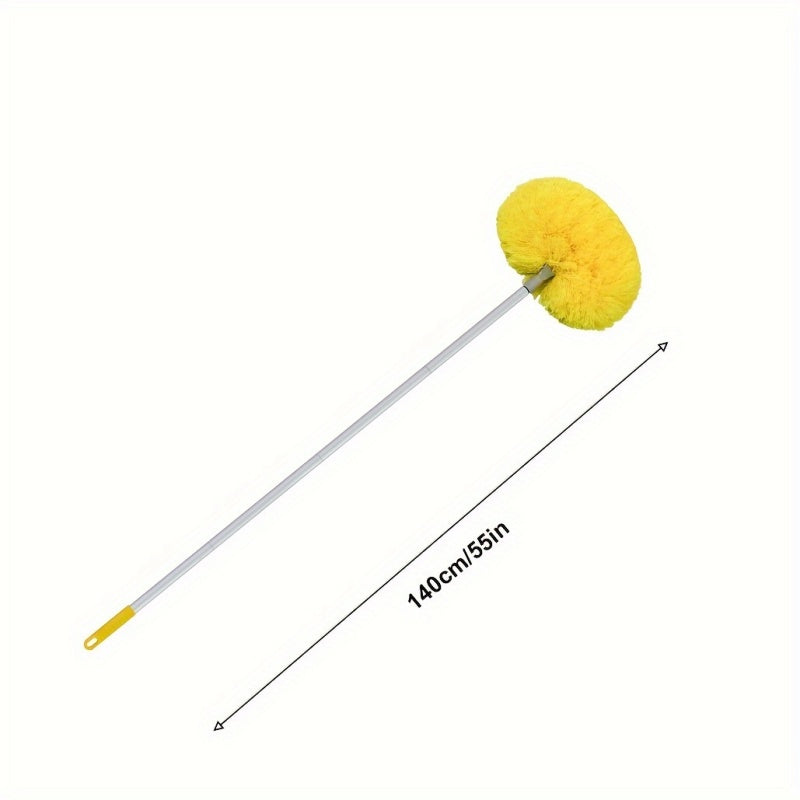 Removable Washable Microfiber Ceiling Fan Duster with Extendable Pole