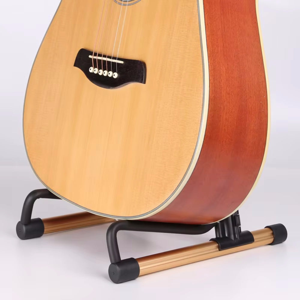 Aluminum Alloy Foldable Removable A-Frame Musical Rack Guitar Accessories