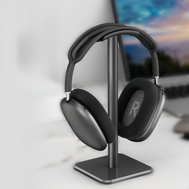 Space Saving Gaming Headset Stand Rack Desktop Organizer