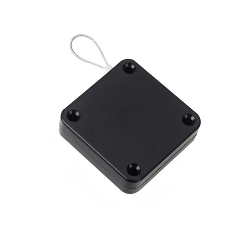 No Punching Automatic Door Closer Surface Door Stop Pull Cord