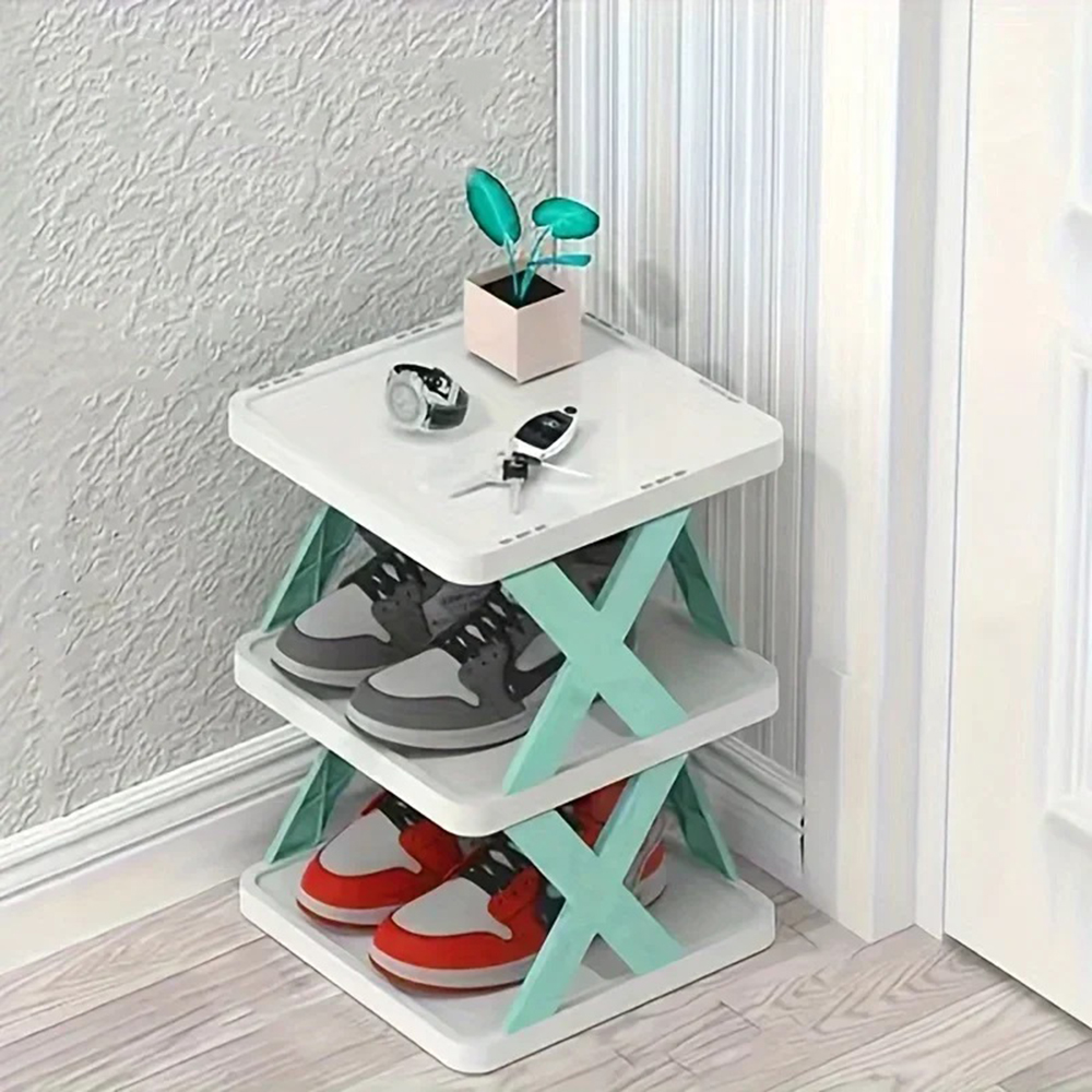 Detachable Shoe Racks Multi Layer Simple Shoes Shelf Color Cabinet
