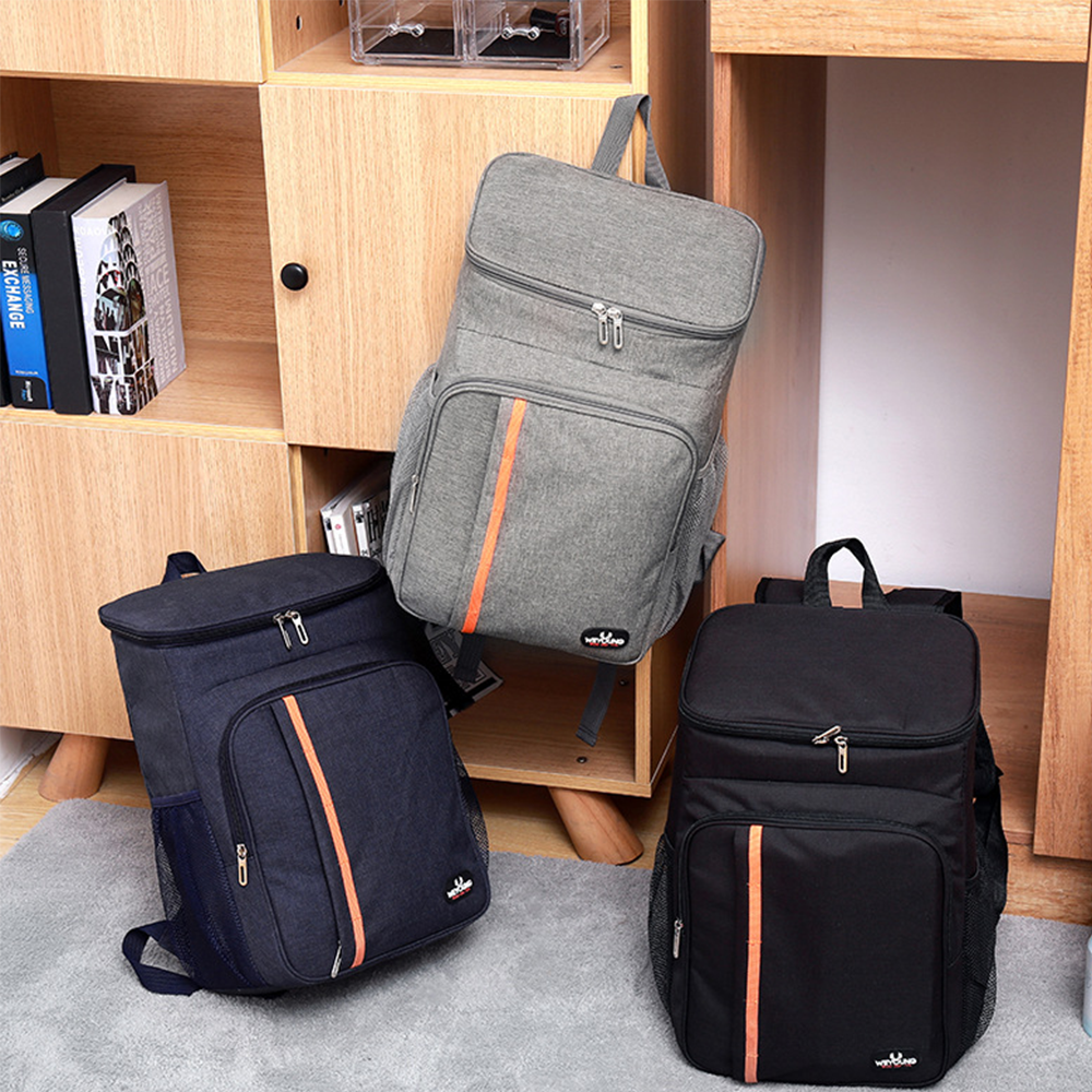 20L Durable Waterproof Cooler Insulated Case Camping Oxford Backpacks Icebox