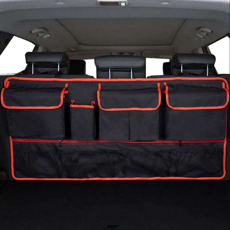 9 Pockets Oxford Back Seat Car Trunk Hanging Storage Bag Organizer