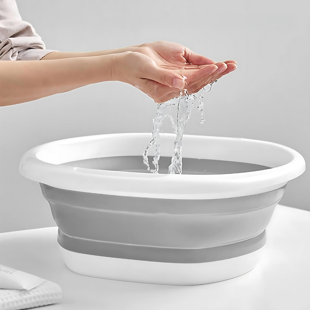 Lightweight Hanging Collapsible Basin Sinks Cleaning Tool