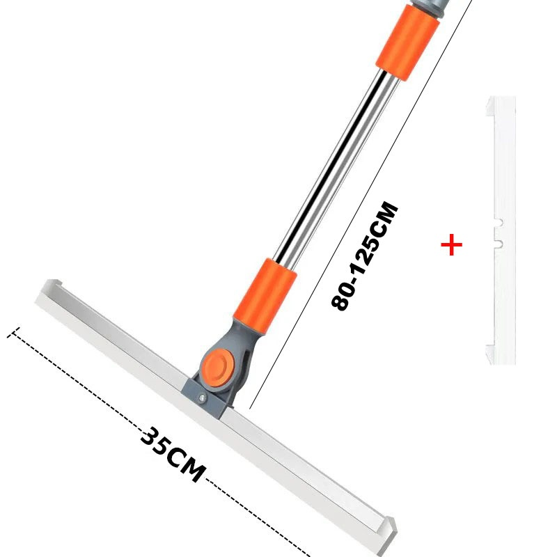 Magic Wiper Silicone Scraper Broom for Bathroom Sweeping