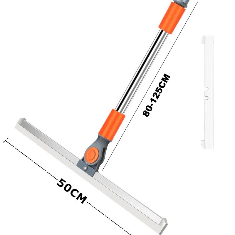 Magic Wiper Silicone Scraper Broom for Bathroom Sweeping